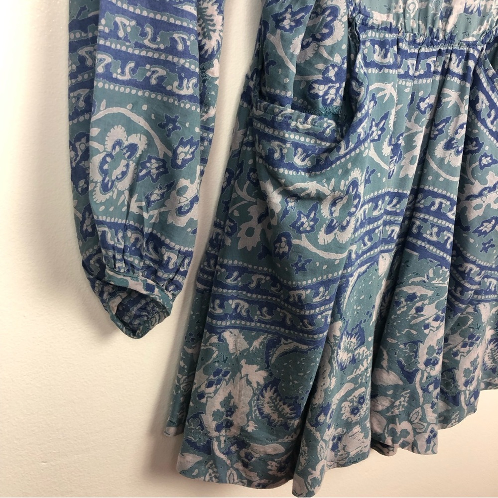 Free People Backless Long Sleeves Dress with Back Keyhole Size Small - Picture 6 of 12